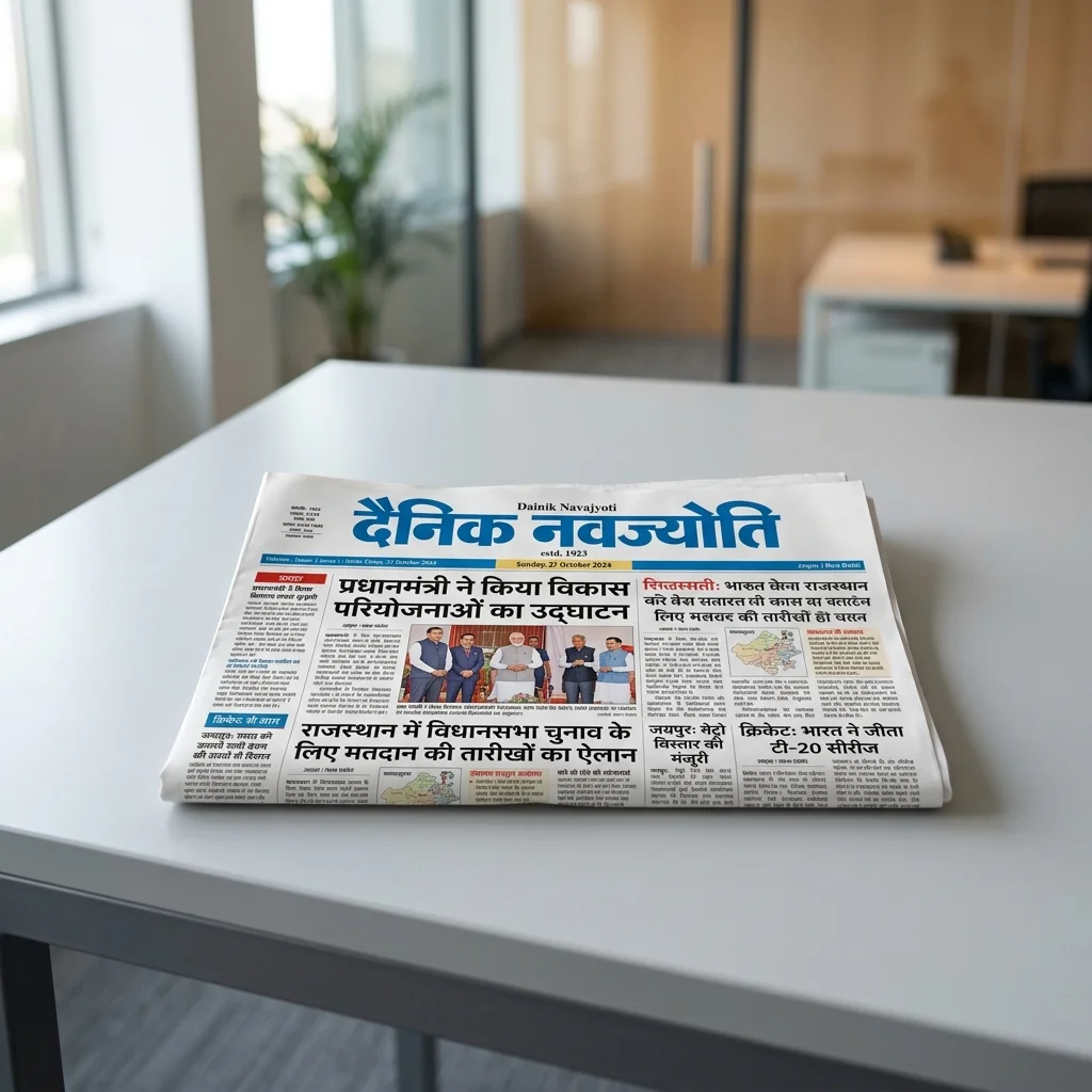 Dainik Navajyoti Newspaper
