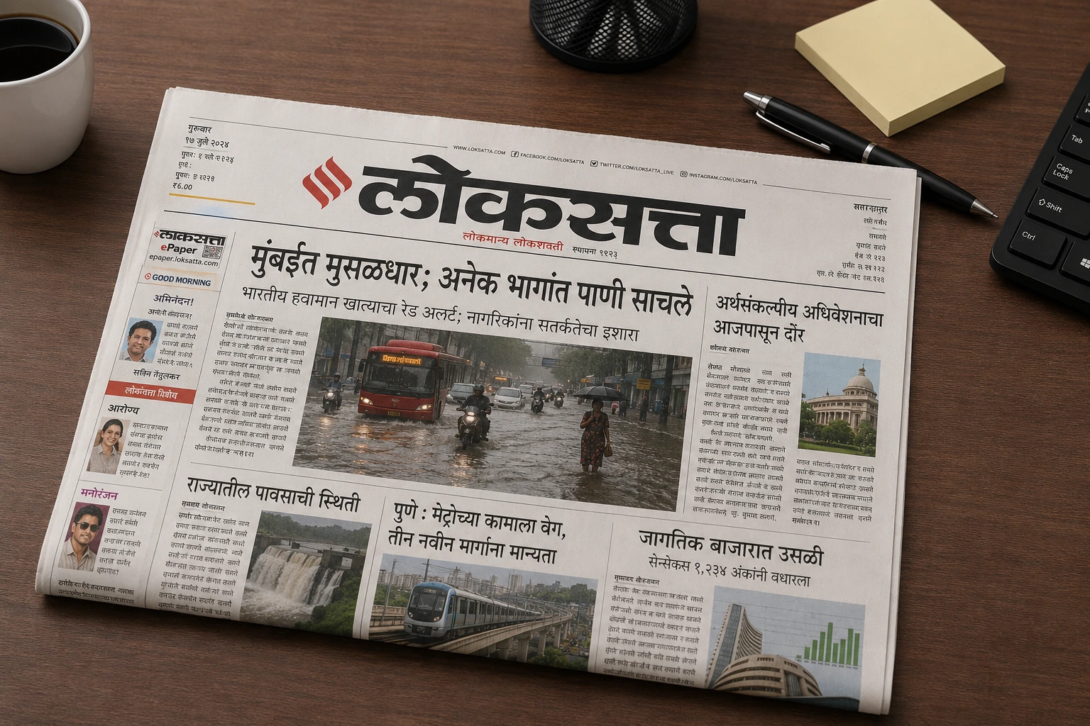 Book Loksatta Ads Online