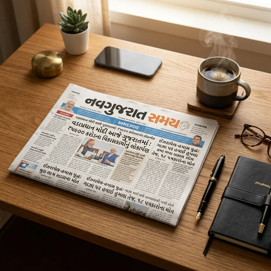 NavGujarat Samay Newspaper Advertisement Booking